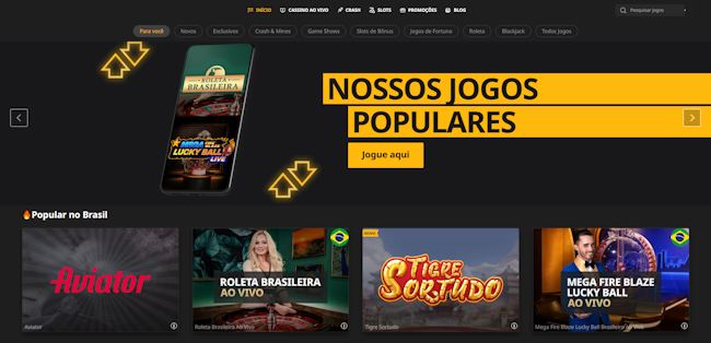 Histórico double blaze ao vivo